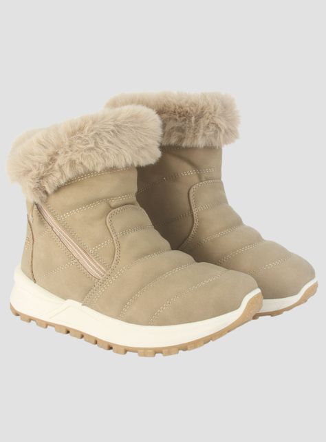 Botin Chalada Mujer Laica-1 Beige Casual-4