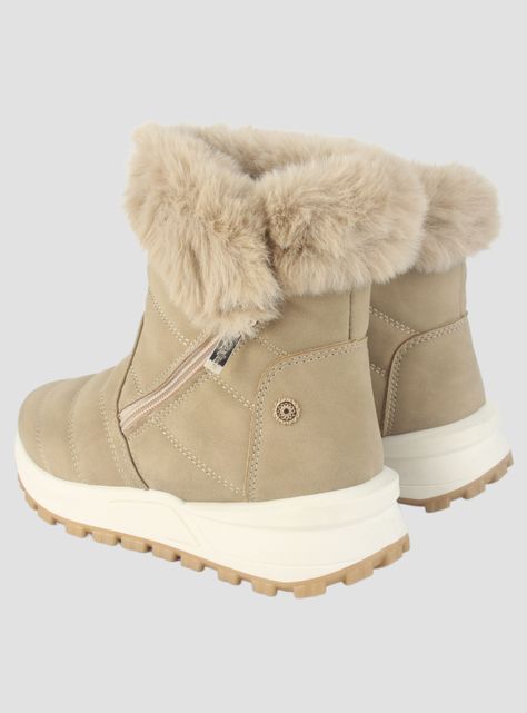 Botin Chalada Mujer Laica-1 Beige Casual-5