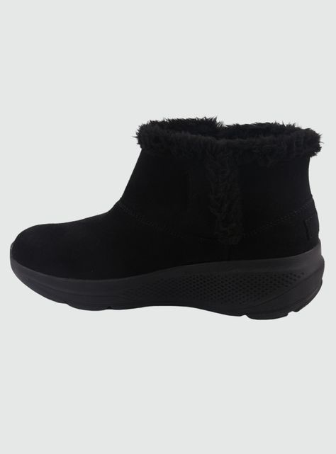 Botin Funway Mujer Crew-3 Negro Casual-1