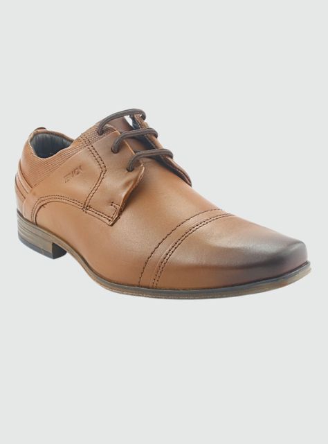 Zapato Ferracini Hombre 6065 Café Casual-2