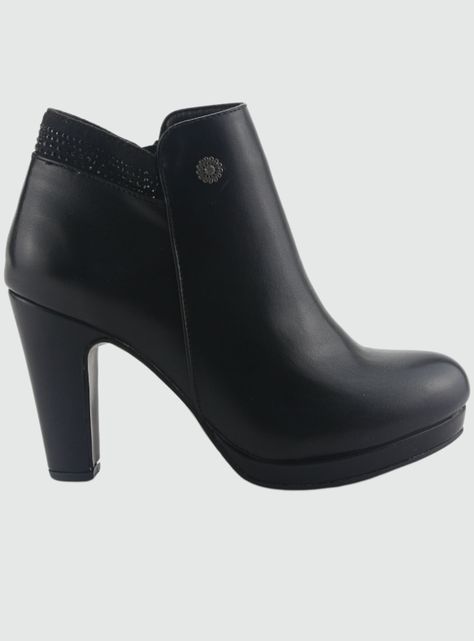 Botin Chalada Mujer Bambina-21 Negro Casual-0