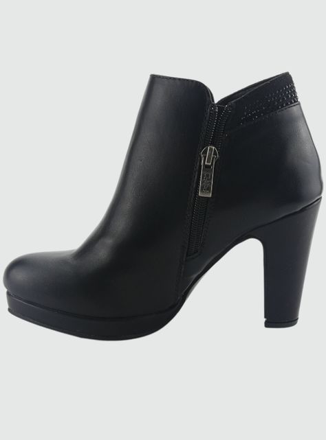 Botin Chalada Mujer Bambina-21 Negro Casual-1