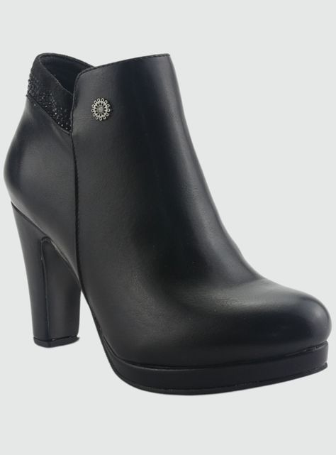 Botin Chalada Mujer Bambina-21 Negro Casual-2