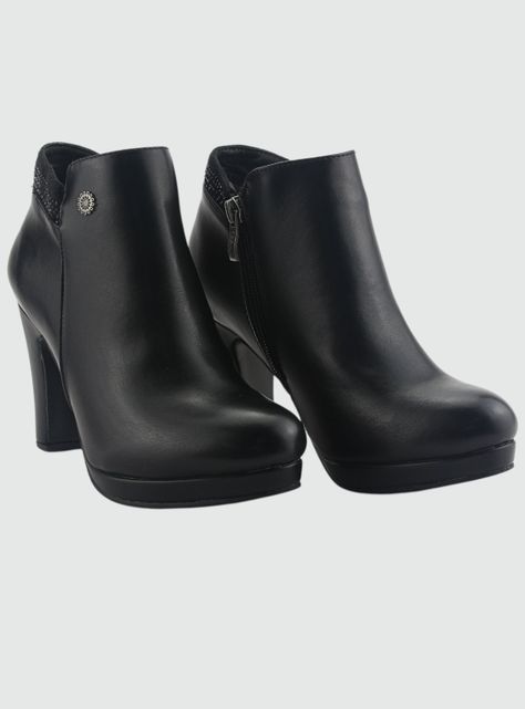 Botin Chalada Mujer Bambina-21 Negro Casual-4