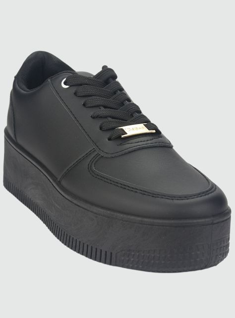 Zapatilla Chalada Mujer Metta-12 Negro Urbano-2