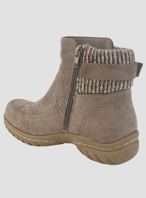 Botin Chalada Mujer Qual-5 café Casual-3