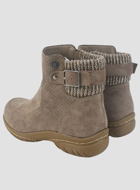 Botin Chalada Mujer Qual-5 café Casual-5