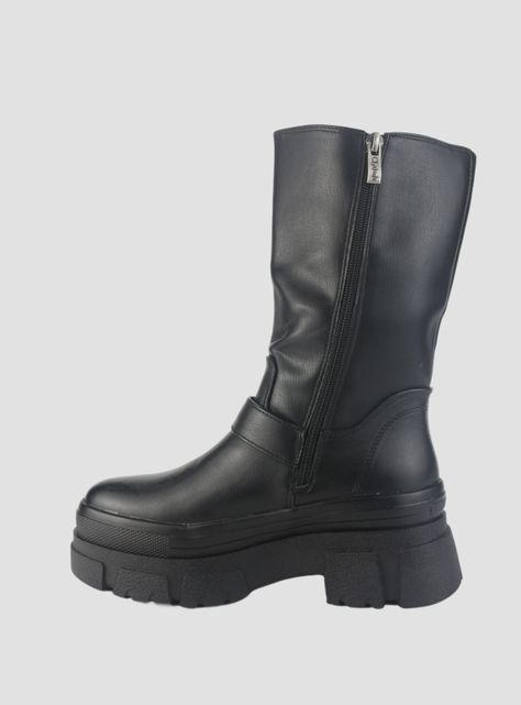 Botin Chalada Mujer Fley-1 Negro Casual-1