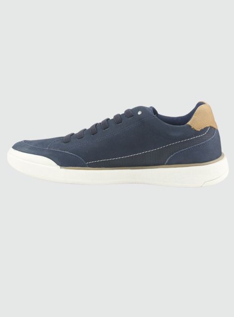 Zapatilla Ferracini Hombre 1056 N Azul Marino Casual-1