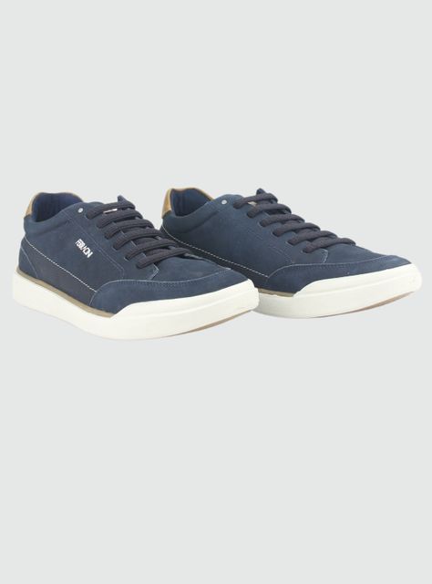 Zapatilla Ferracini Hombre 1056 N Azul Marino Casual-4