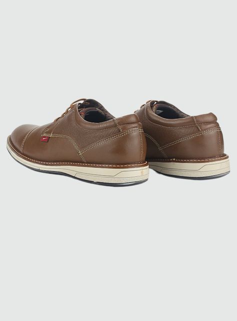 Zapato Ferracini Hombre 6151-675 E Tabaco Casual-5