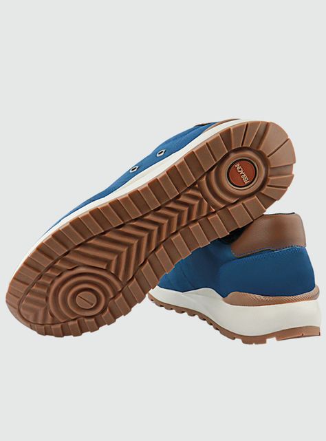 Zapatilla Ferracini Hombre 9352 Azul Urbano-1