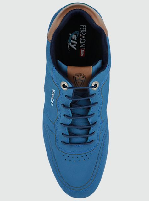 Zapatilla Ferracini Hombre 9352 Azul Urbano-4