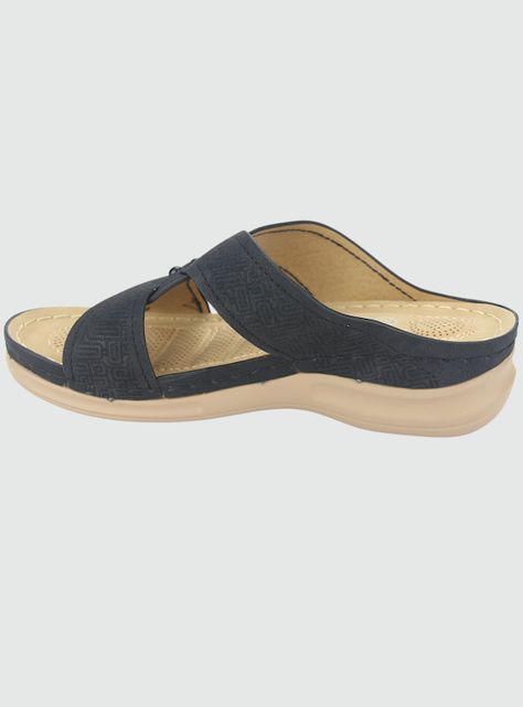 Sandalia Chalada Mujer Kon-16 Negro Casual-1