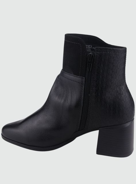 Botin Comfortflex Mujer 2298302 Negro Casual-1