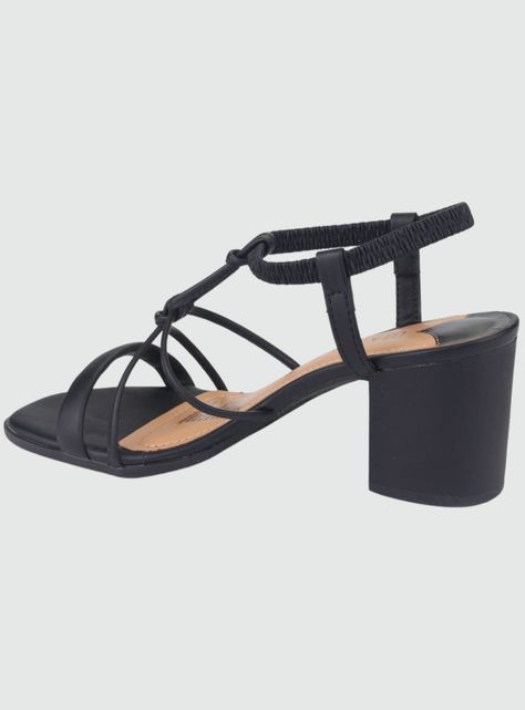 Sandalia Ramarim Mujer 2231202 Negro Moda-1