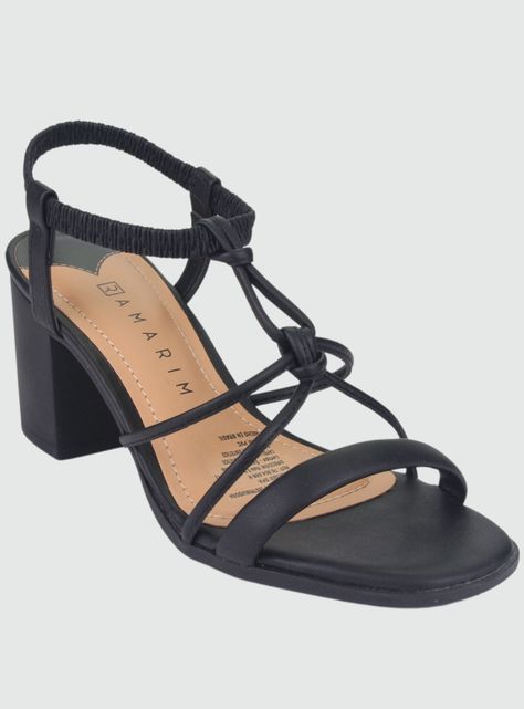 Sandalia Ramarim Mujer 2231202 Negro Moda-2