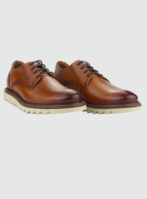 Zapato Ferracini Hombre 5877 F Whisky Casual-4