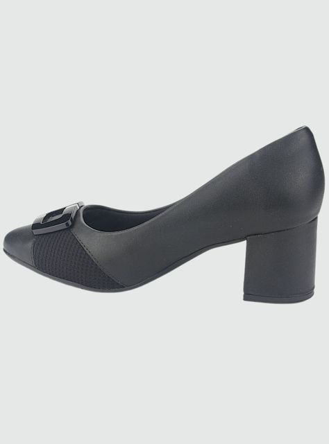 Zapato Comfortflex Mujer 2354403 Negro Casual-1