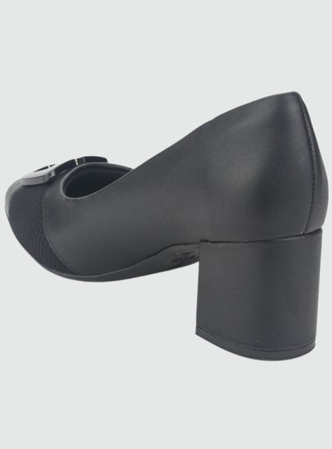 Zapato Comfortflex Mujer 2354403 Negro Casual-3