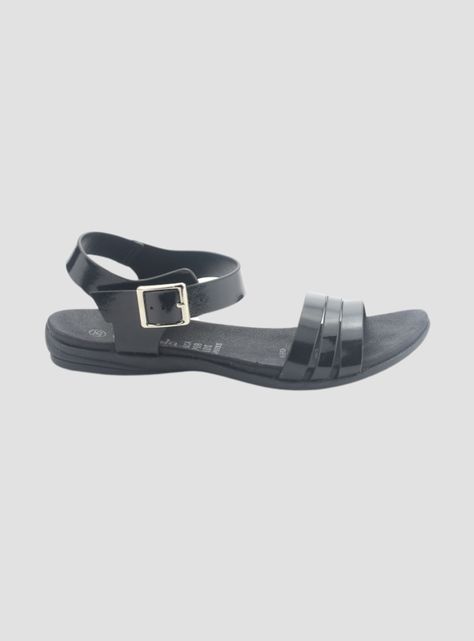 Sandalia Chalada Mujer Anatomic81 Negro Casual-0