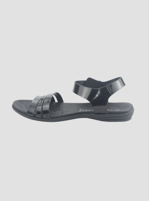 Sandalia Chalada Mujer Anatomic81 Negro Casual-1