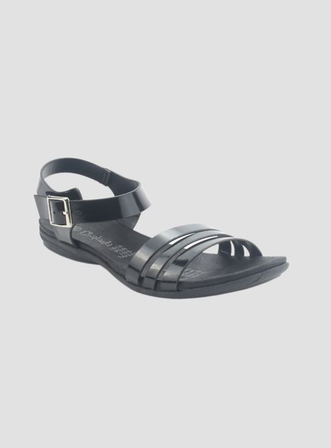 Sandalia Chalada Mujer Anatomic81 Negro Casual-2