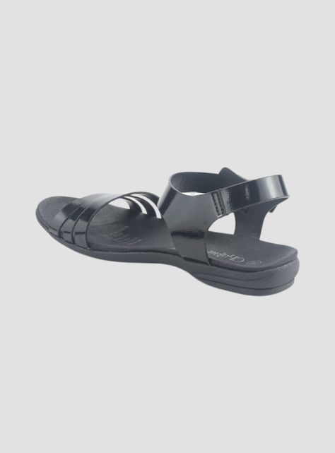 Sandalia Chalada Mujer Anatomic81 Negro Casual-3