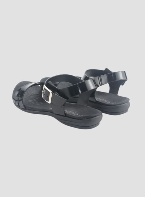 Sandalia Chalada Mujer Anatomic81 Negro Casual-5