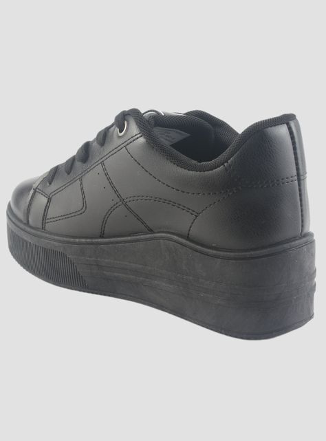 Zapatilla Chalada Mujer Memphi-1 Negro Urbano-3