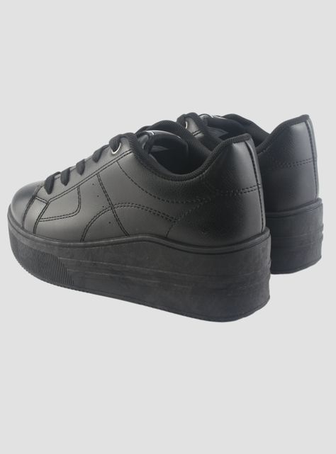 Zapatilla Chalada Mujer Memphi-1 Negro Urbano-5