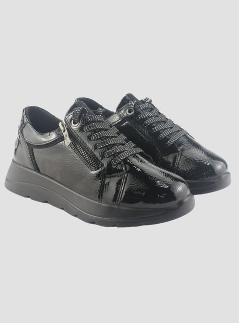 Zapatilla Chalada Mujer Onix-1 Negro Urbano-4