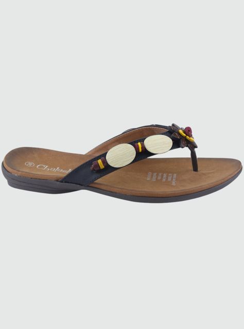 Sandalia Chalada Mujer Anatomic72 Negro Moda-0