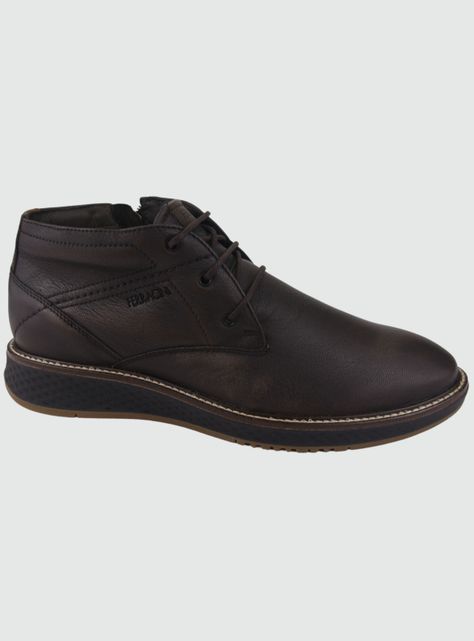 Botin Ferracini Hombre 3300-586 Chocolate Casual-0
