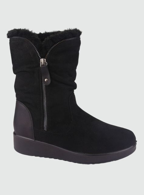 Botin Chalada Mujer Humen-1 Negro Casual-0