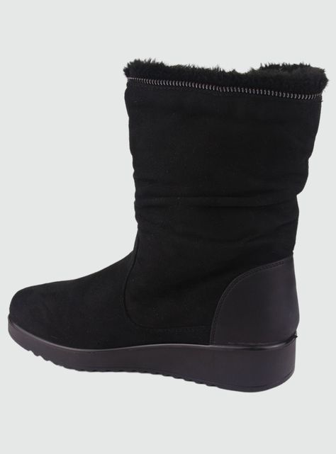 Botin Chalada Mujer Humen-1 Negro Casual-1