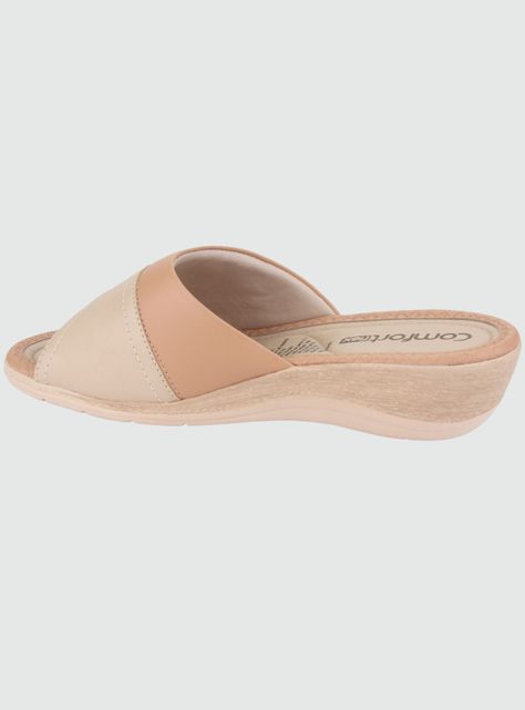 Sandalia Comfortflex Mujer 2296401 Beige Moda-1