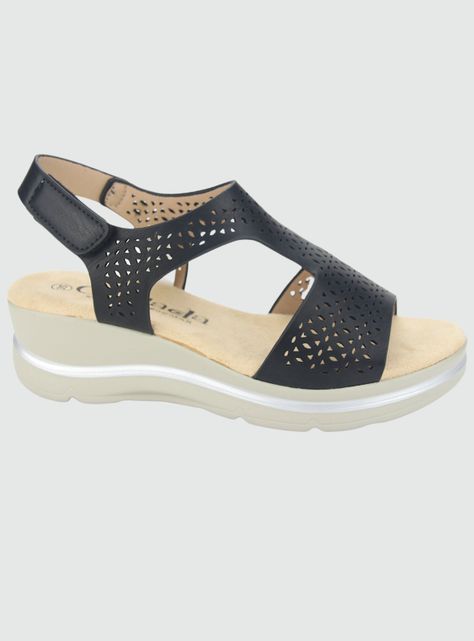 Sandalia Chalada Mujer Fairly-3 Negro Casual-0