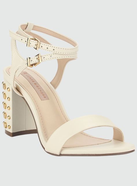 Sandalia Jorge Bischoff Mujer J15793017 Blanco Casual-2