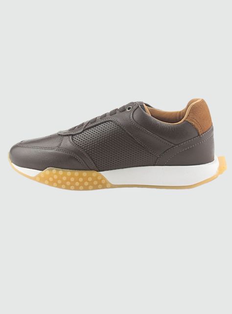 Zapatilla Ferracini Hombre 8527 Café Urbano-1