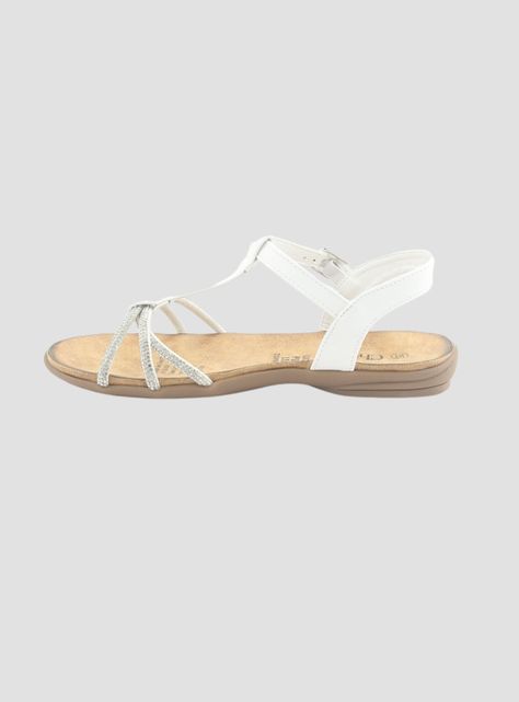 Sandalia Chalada Mujer Anatomic80 Blanco Casual-1