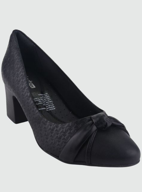 Zapato Comfortflex Mujer 2254304 Negro Casual-2