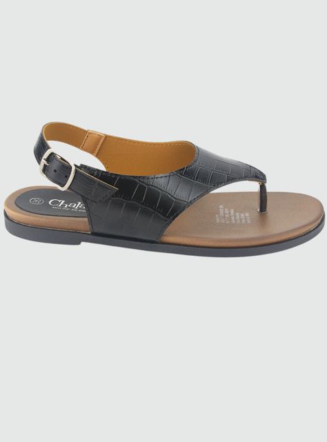 Sandalia Chalada Mujer Prela-13 Negro Casual-0