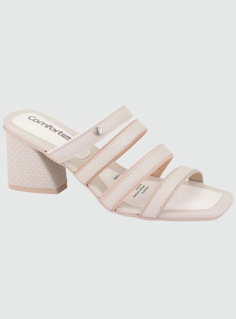 Sandalia Comfortflex Mujer 2274401 Beige Moda-0