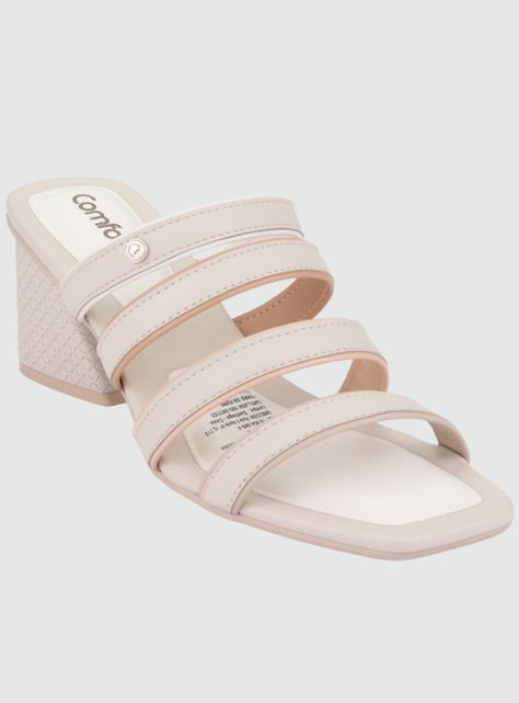 Sandalia Comfortflex Mujer 2274401 Beige Moda-2