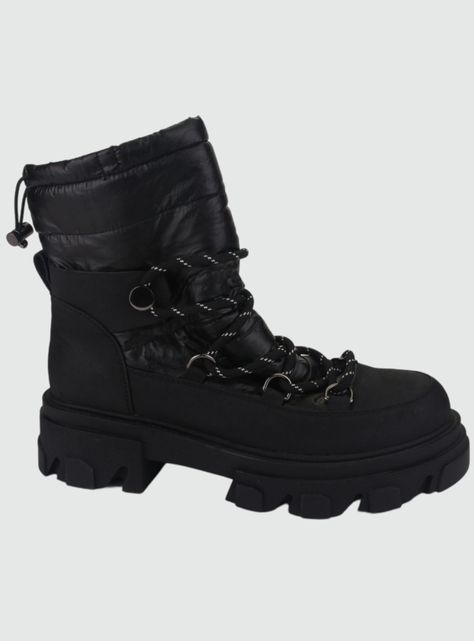 Botin Chalada Mujer Karl-9 Negro Moda-0