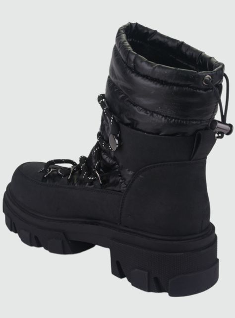 Botin Chalada Mujer Karl-9 Negro Moda-2