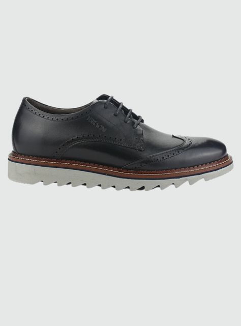 Zapato Ferracini Hombre 5876 F Preto Casual-0