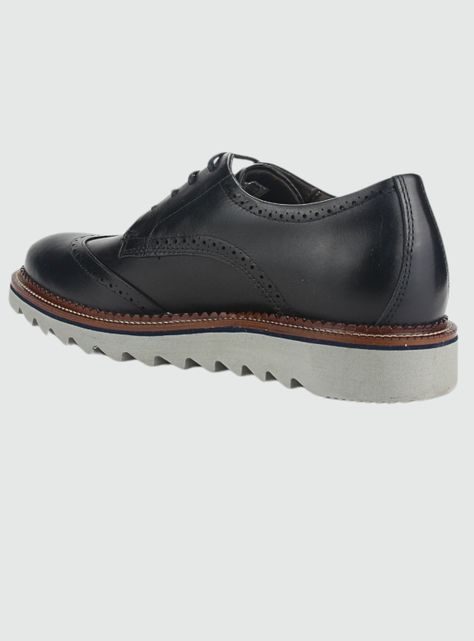Zapato Ferracini Hombre 5876 F Preto Casual-3