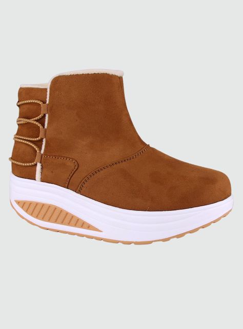 Botin Funway Mujer Tija-5 Camel Casual-0